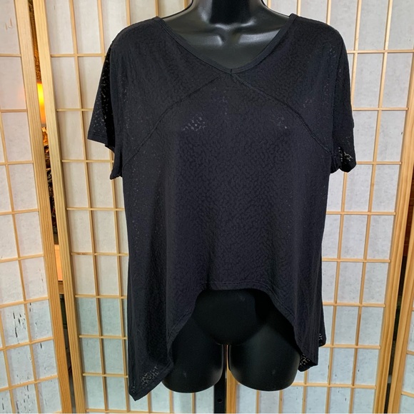 Lululemon Loop Around Short Sleeve Tee In Sheer Black - Picture 16 of 16
